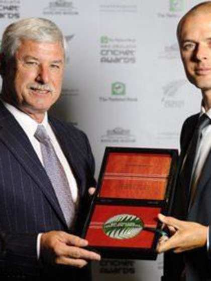 Chris Martin wins inaugural Sir Richard Hadlee Medal
