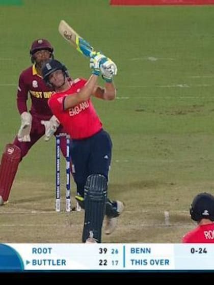 Buttler's back-to-back sixes in the WT20 final