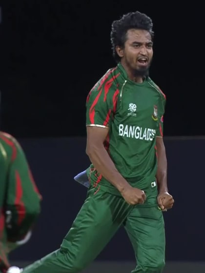 Kushal Bhurtel - Wicket - Bangladesh vs Nepal