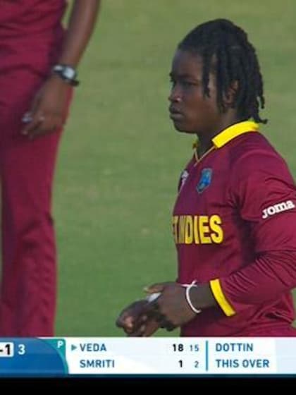 Deandra Dottin, 3-16 for WI V IND ICC Womens WT20 2016