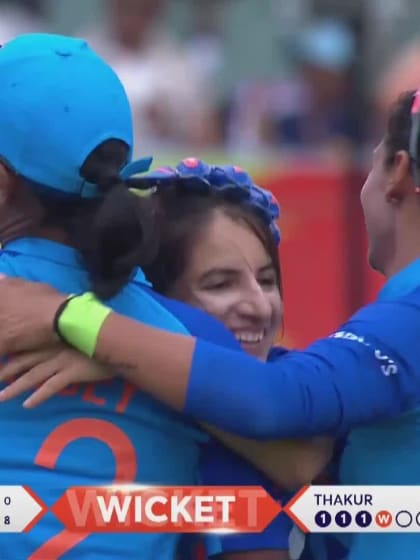 Wicket-Katherine-Brunt-England-Women v India-Women ICC T20WC 2023