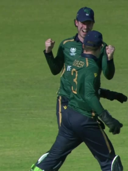 Tomas Mackintosh - Wicket - Ireland vs Scotland