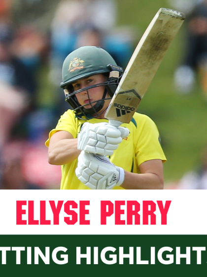 Highlights: Ellyse Perry's sublime knock against New Zealand