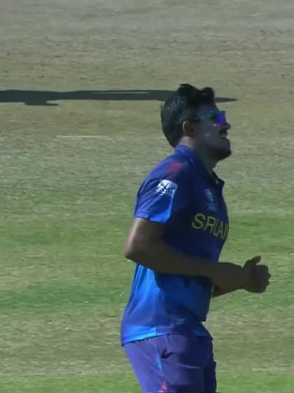 Ryan Burl - Wicket - Zimbabwe vs Sri Lanka