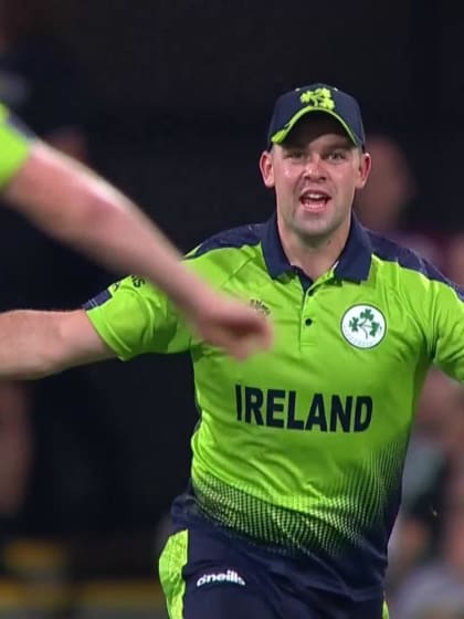 Wicket - Glenn Maxwell - Australia v Ireland ICC T20WC 2022