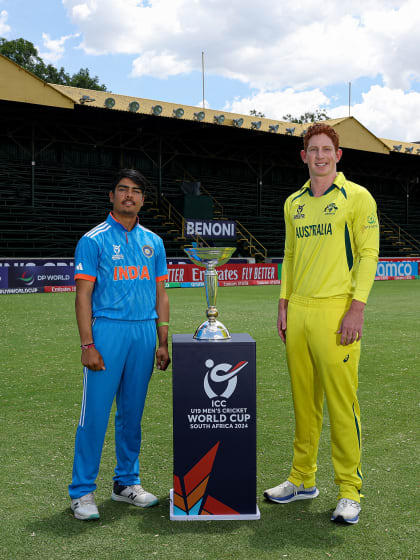 ICC U19 Men’s Cricket World Cup, Pre-Final Captains Shoot