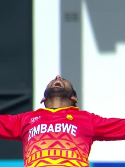 Vikram Singh - Wicket - Zimbabwe vs Netherlands