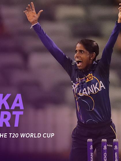 Best of Sri Lanka swing bowler Udeshika Prabodhani | Women's T20 World Cup