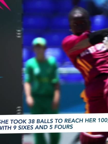 Women's T20WC Greatest Moments: Deandra Dottin makes a sensational hundred 