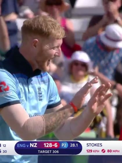CWC19: ENG v NZ - Stokes strikes with his first ball