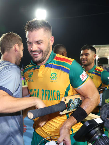 Aiden Markram discusses South Africa's historic win | SF 1 | T20WC 2024