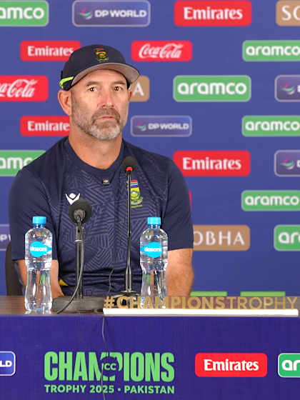 Rob Walter- South Africa pre-match press conference, 28 Feb '25