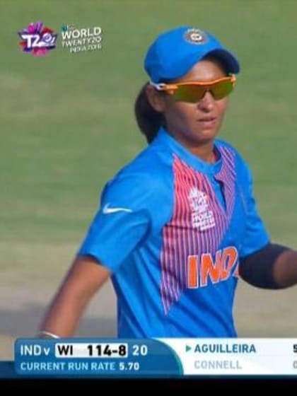 Magic final over in Windies v India Women