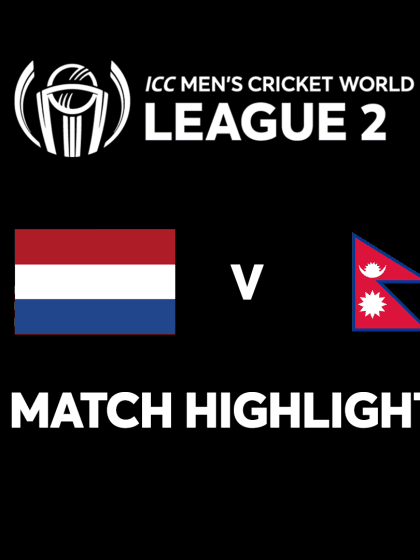 Netherlands v Nepal | Match Highlights | CWC League 2