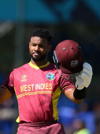 A captain’s knock from centurion Shai Hope | CWC23 Qualifier