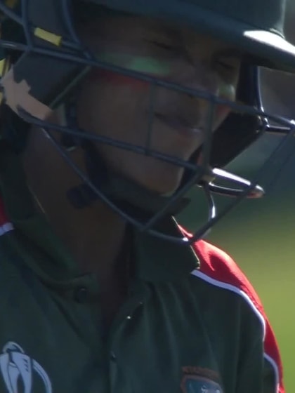 WICKET: Salma Khatun out to a soft dismissal