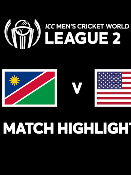 Namibia v USA | Match Highlights | CWC League 2