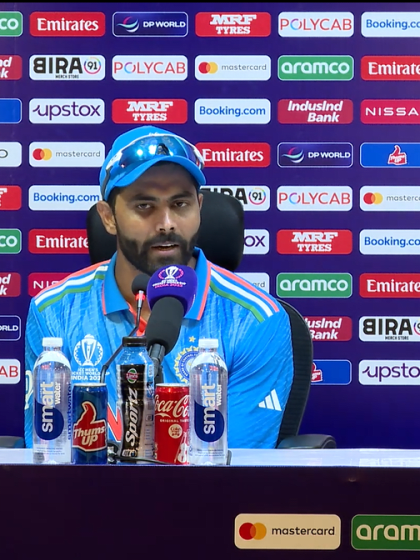 Ravindra Jadeja (India player) post-match Press Conference - 8th October 2023