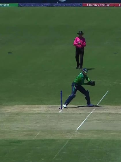 Shreyas Movva - Wicket - CAN vs Ireland