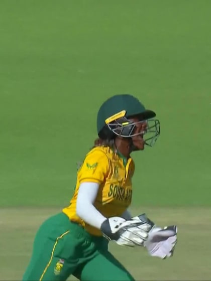 Wicket-Maisie-Maceira-South-Africa-U19s-Women v Scotland-U19s-Women ICC U19W T20WC 2023