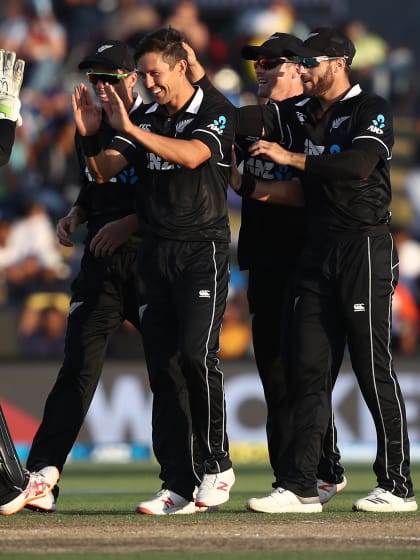 New Zealand top-ranked ODI side after annual update to MRF Tyres ICC Men's Team Rankings