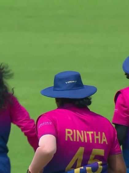 Wicket-Kayla-Reyneke-South-Africa-U19s-Women v UAE-U19s-Women ICC U19W T20WC 2023