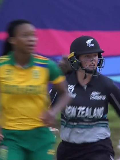 T Wakelin with a Batting vs South Africa Women Under-19