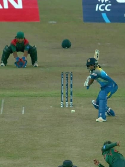 SL v BAN: Jahanara Alam bowls Shashikala Siriwardene