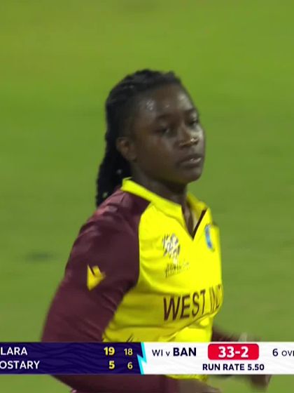 Dilara Akter - Wicket - Bangladesh vs West Indies