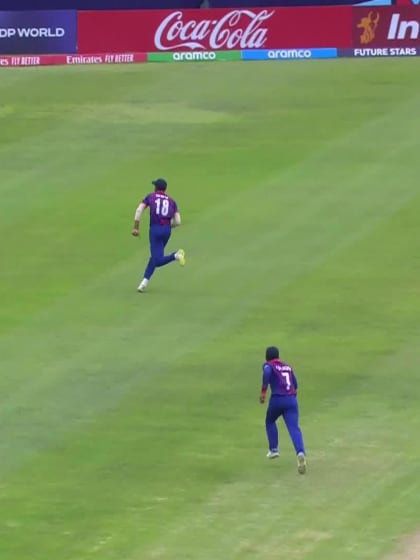 Sachin Dhas with a Four vs. Nepal