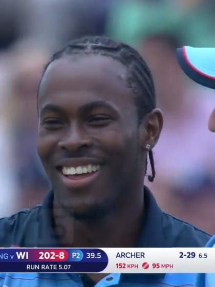 CWC19: ENG v WI - Archer bowling highlights