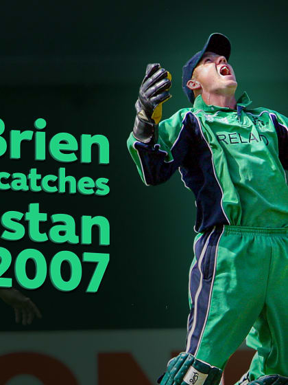 Niall O'Brien's fighting performance against Pakistan | CWC 2007
