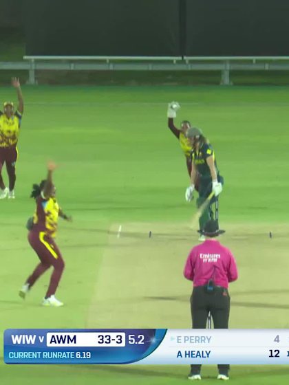 Ellyse Perry - Wicket - West Indies Women vs Australia Women