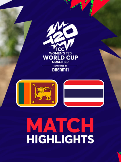 Sri Lanka v Thailand | Match Highlights | Women’s T20WC Qualifier 2024