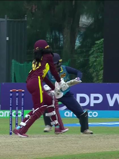 S Ramnath with a Batting vs Sri Lanka Women Under-19