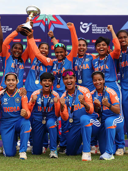 India lift the trophy | Final | U19WC 2025