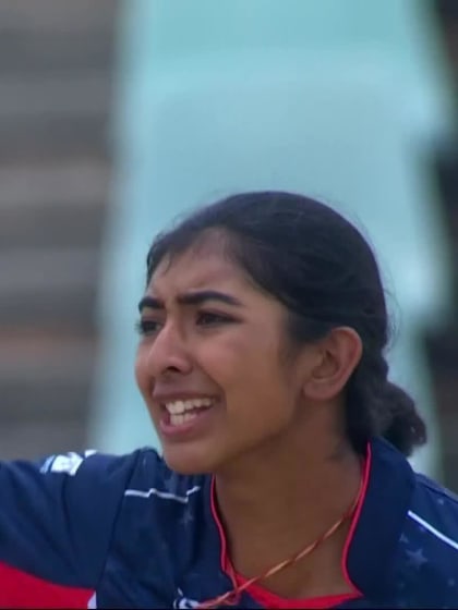 Wicket-Darcey-Carter-USA-U19s-Women v Scotland-U19s-Women ICC U19W T20WC 2023