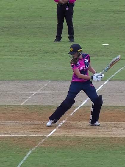 C Nevard with a Batting vs India Women Under-19