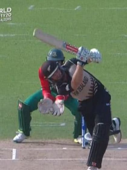 Cricket Highlights from New Zealand Innings v Bangladesh ICC WT20 2016