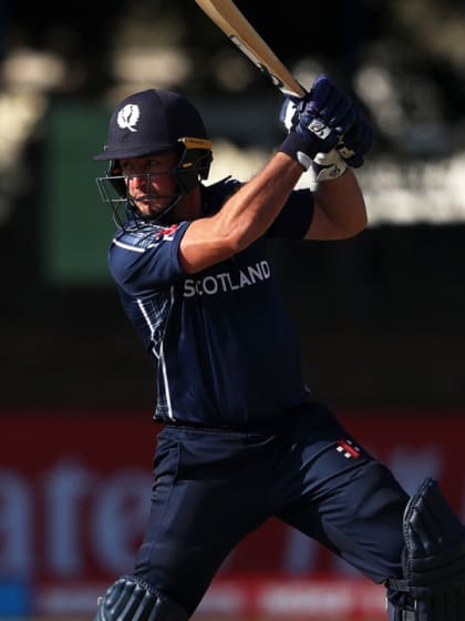 Behind the scenes at Scotland training with in-form all-rounder Chris Greaves | CWC23 Qualifier