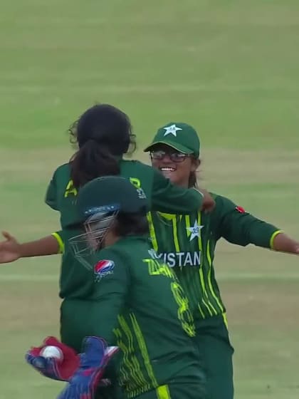 Wicket-Natasha-Wakelin-New-Zealand-U19s-Women v Pakistan-U19s-Women ICC U19W T20WC 2023