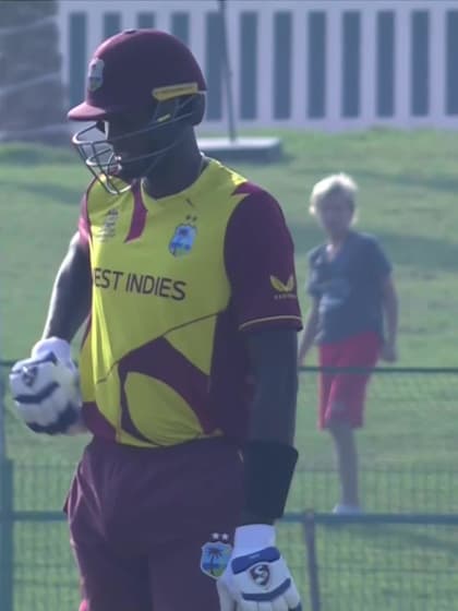 Andre Russell monsters 111 metre six