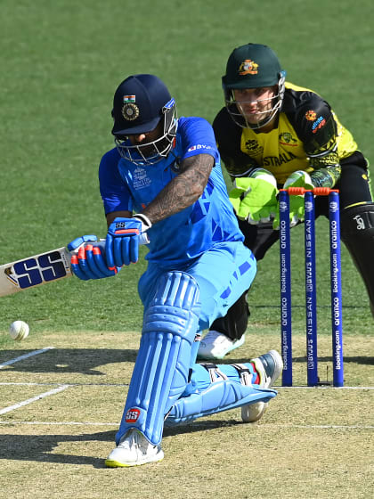 Wicket - Suryakumar Yadav - Australia v India ICC T20WC 2022