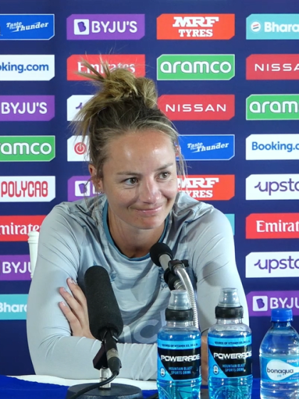 23 February - Cape Town - England player Danni Wyatt pre-match press conference