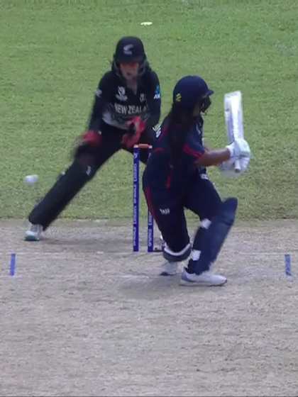 A Sootaga with a Batting vs New Zealand Women Under-19