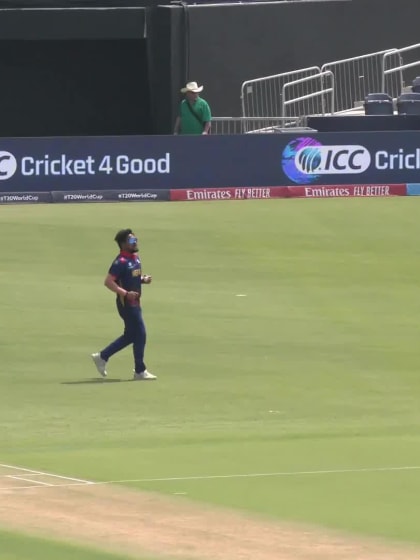 Pargat Singh with a Batting vs. Nepal