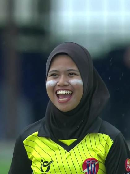 S Praveen with a Batting vs Malaysia Women Under-19