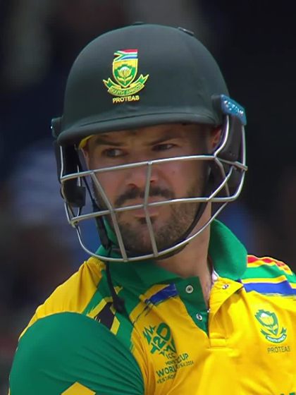 Aiden Markram - Wicket - South Africa vs India