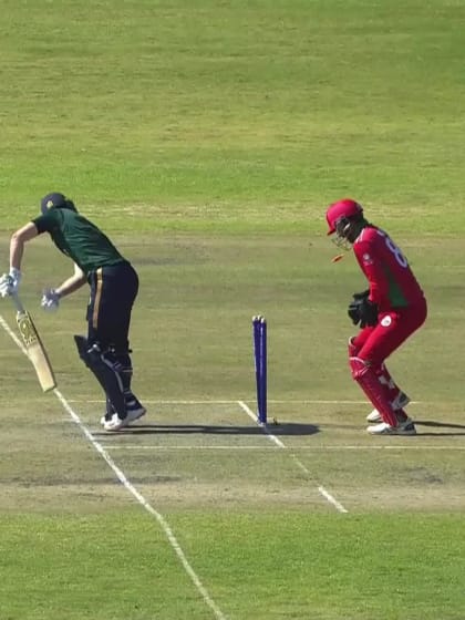 Lorcan Tucker - Wicket - Ireland vs Oman