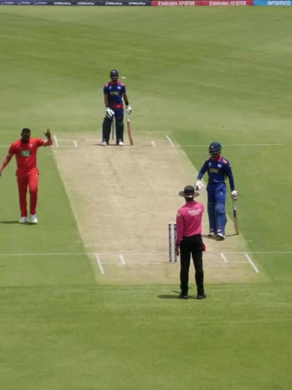 Kushal Bhurtel with a Batting vs. Canada